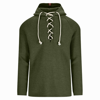 Amundsen Sports - Men's Boiled Hoodie Laced - Earth - Futureproof.life