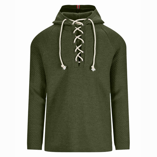 Amundsen Sports - Men's Boiled Hoodie Laced - Earth