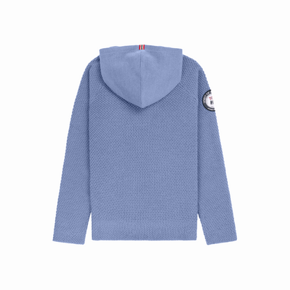Amundsen Sports - Men's Boiled Hoodie Laced - Denim Blue - Futureproof.life