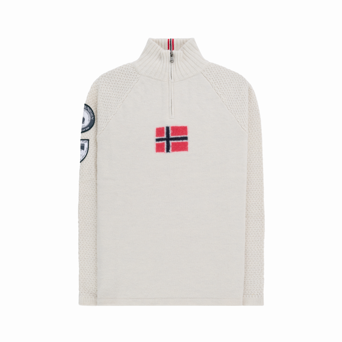 Amundsen Sports - Women's Boiled Ski Sweater - Oatmeal/Norge