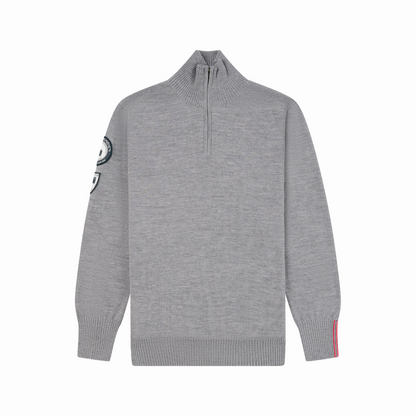 Amundsen Sports - Women's Peak Half Zip - Light Grey - Futureproof.life