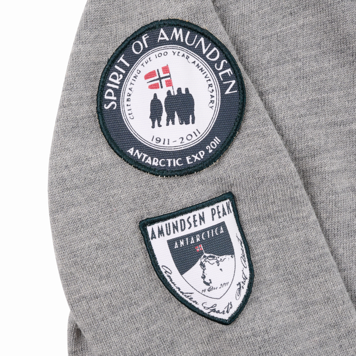 Amundsen Sports - Women's Peak Half Zip - Light Grey - Futureproof.life