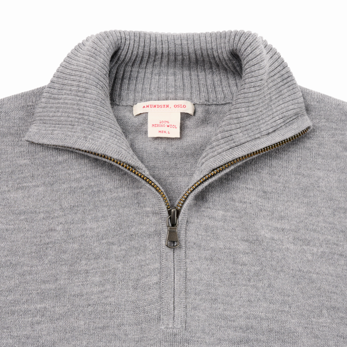 Amundsen Sports - Women's Peak Half Zip - Light Grey - Futureproof.life