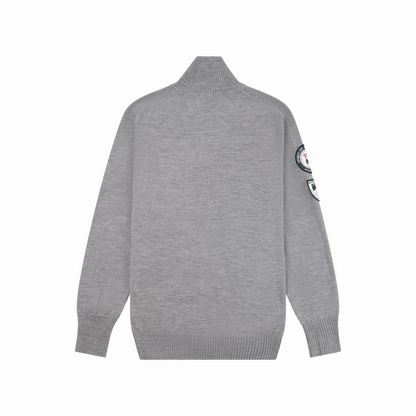 Amundsen Sports - Women's Peak Half Zip - Light Grey - Futureproof.life