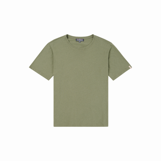 Amundsen Sports - Men's Linen Tee - Olive Ash