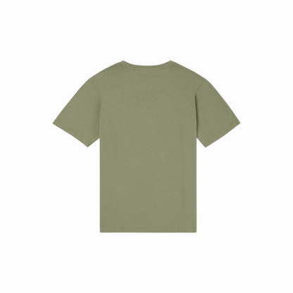 Amundsen Sports - Men's Linen Tee - Olive Ash - Futureproof.life