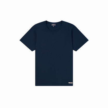 Amundsen Sports - Men's Oslo Tee - Faded Navy - Futureproof.life