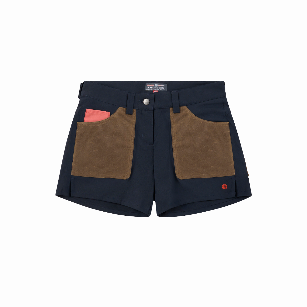 Amundsen Sports - Women's 5Incher Field Shorts - Faded Navy/Tan