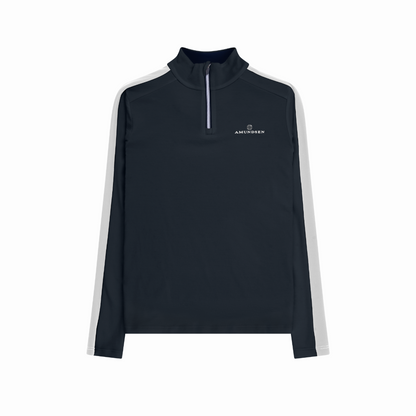 Amundsen Sports (Sample) - Women's 5Mila Half Zip - Faded Navy - Futureproof.life