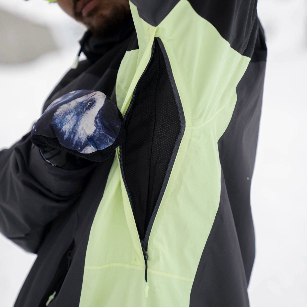 Armada (Sample) - Men's Ansel 2L Shell Jacket - Anthracite/Black/Lume