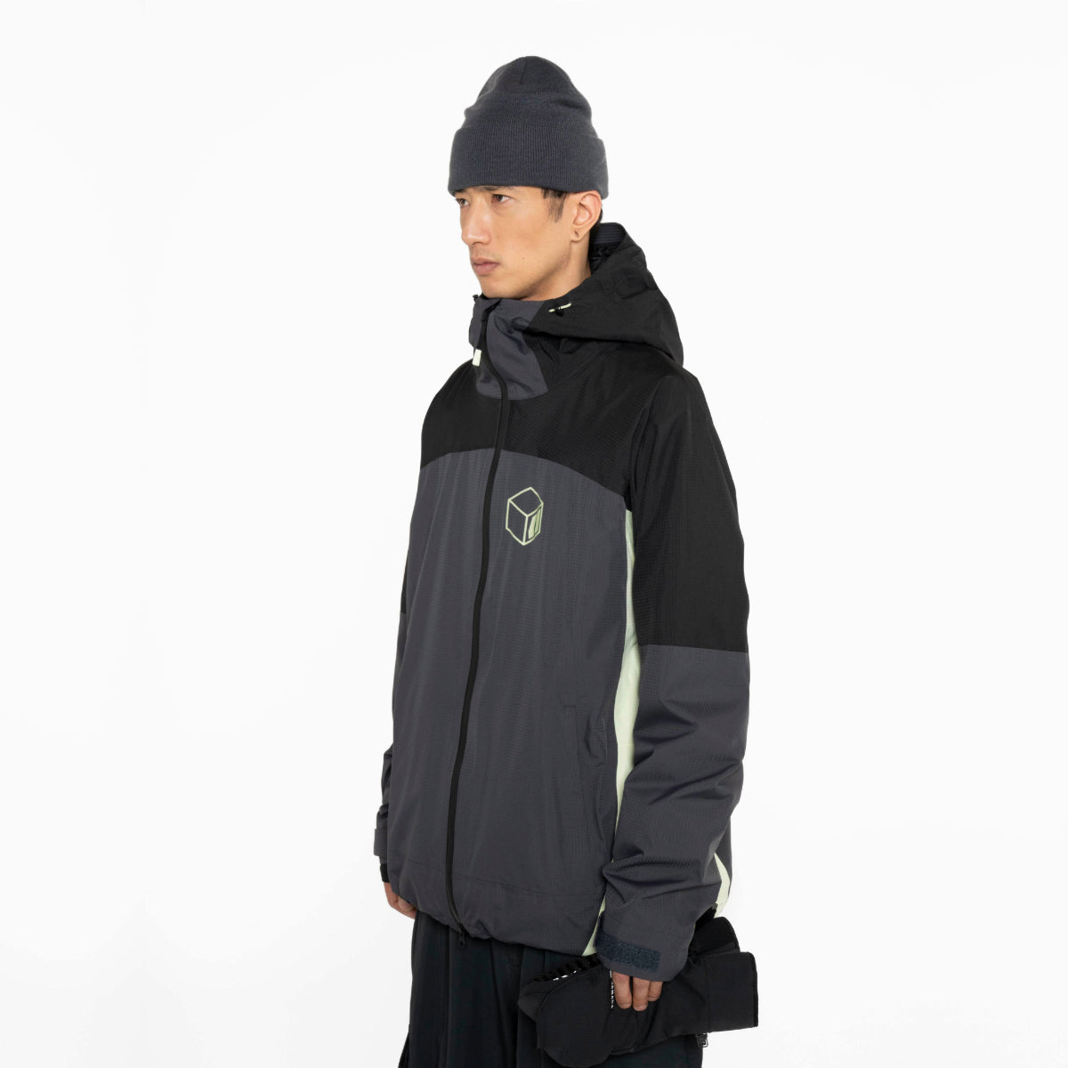 Armada (Sample) - Men's Ansel 2L Shell Jacket - Anthracite/Black/Lume