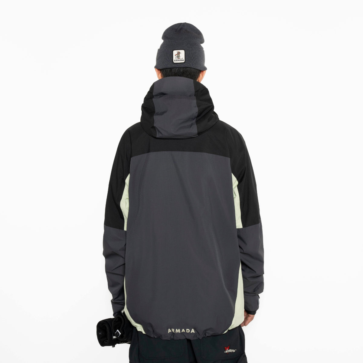 Armada (Sample) - Men's Ansel 2L Shell Jacket - Anthracite/Black/Lume