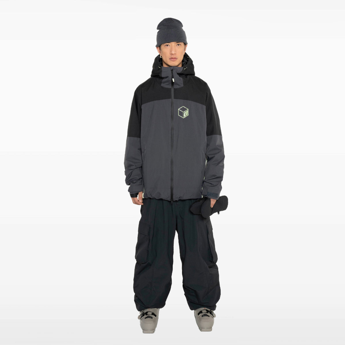 Armada (Sample) - Men's Ansel 2L Shell Jacket - Anthracite/Black/Lume