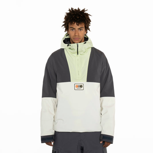 Armada (Sample) - Men's Gansett 2L Insulated Anorak - Cream/Anthracite