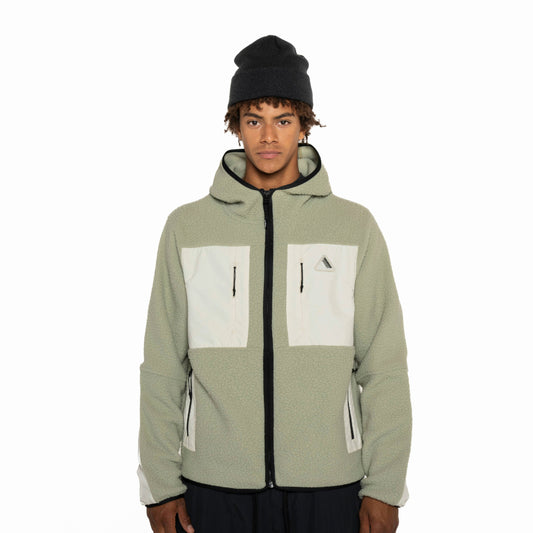 Armada (Sample) - Unisex Furtherance Fleece Jacket - Macha/Cream