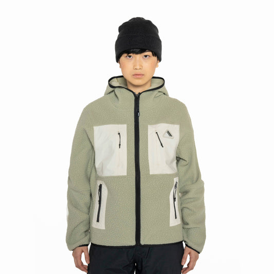 Armada (Sample) - Unisex Furtherance Fleece Jacket - Macha/Cream