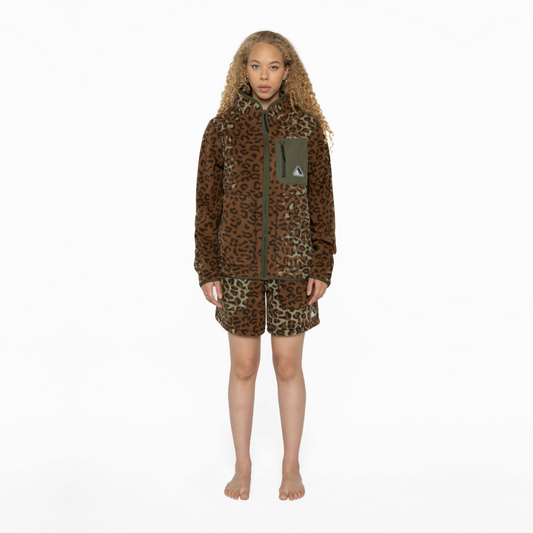 Armada (Sample) - Unisex Arlie Fleece Short - Leopard
