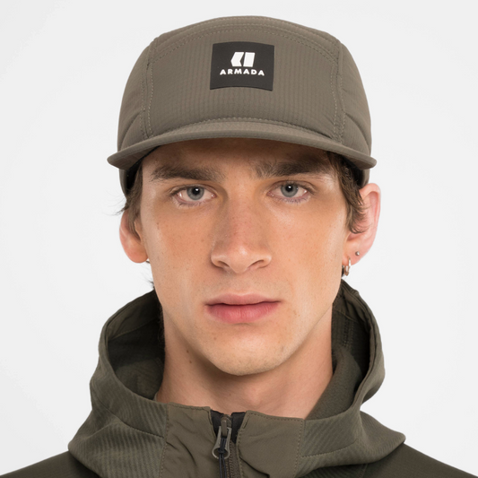 Armada (Sample) - Unisex Calyx Five Panel Puffy - Olive