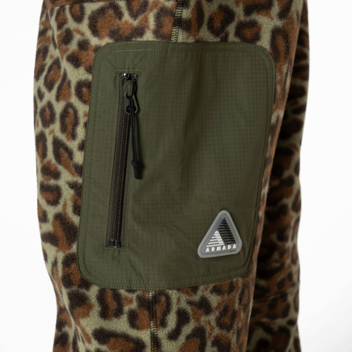 Armada (Sample) - Unisex Klatch Fleece Pant - Leopard/Olive