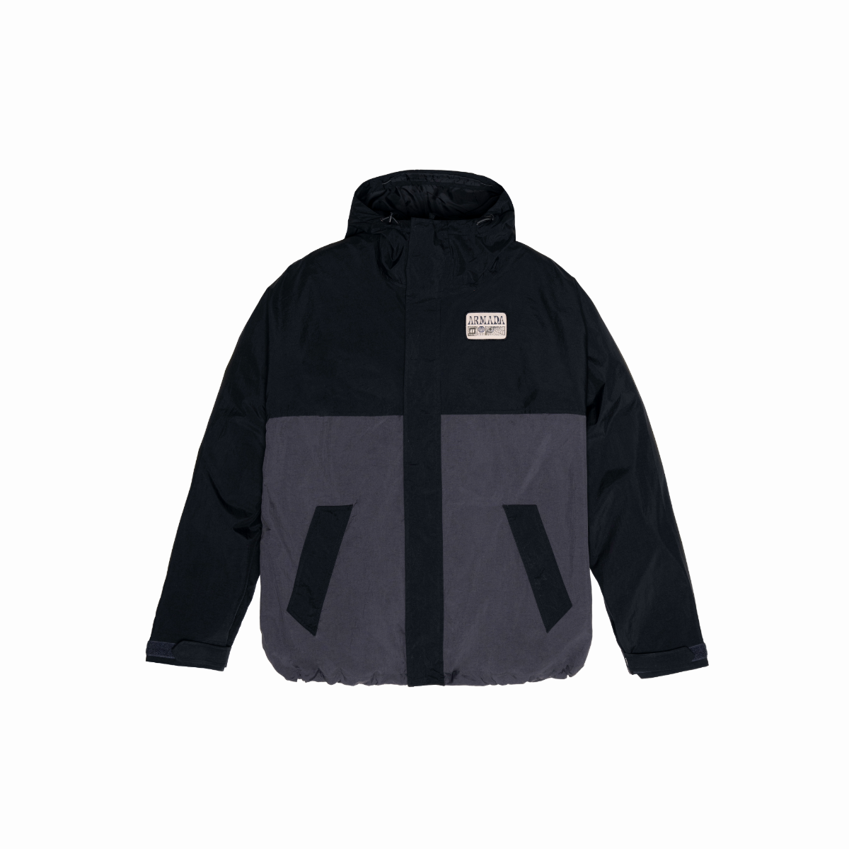 Armada (Sample) - Unisex Murph Windbreaker - Black/Anthracite