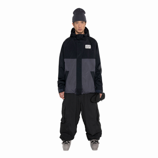 Armada (Sample) - Unisex Murph Windbreaker - Black/Anthracite