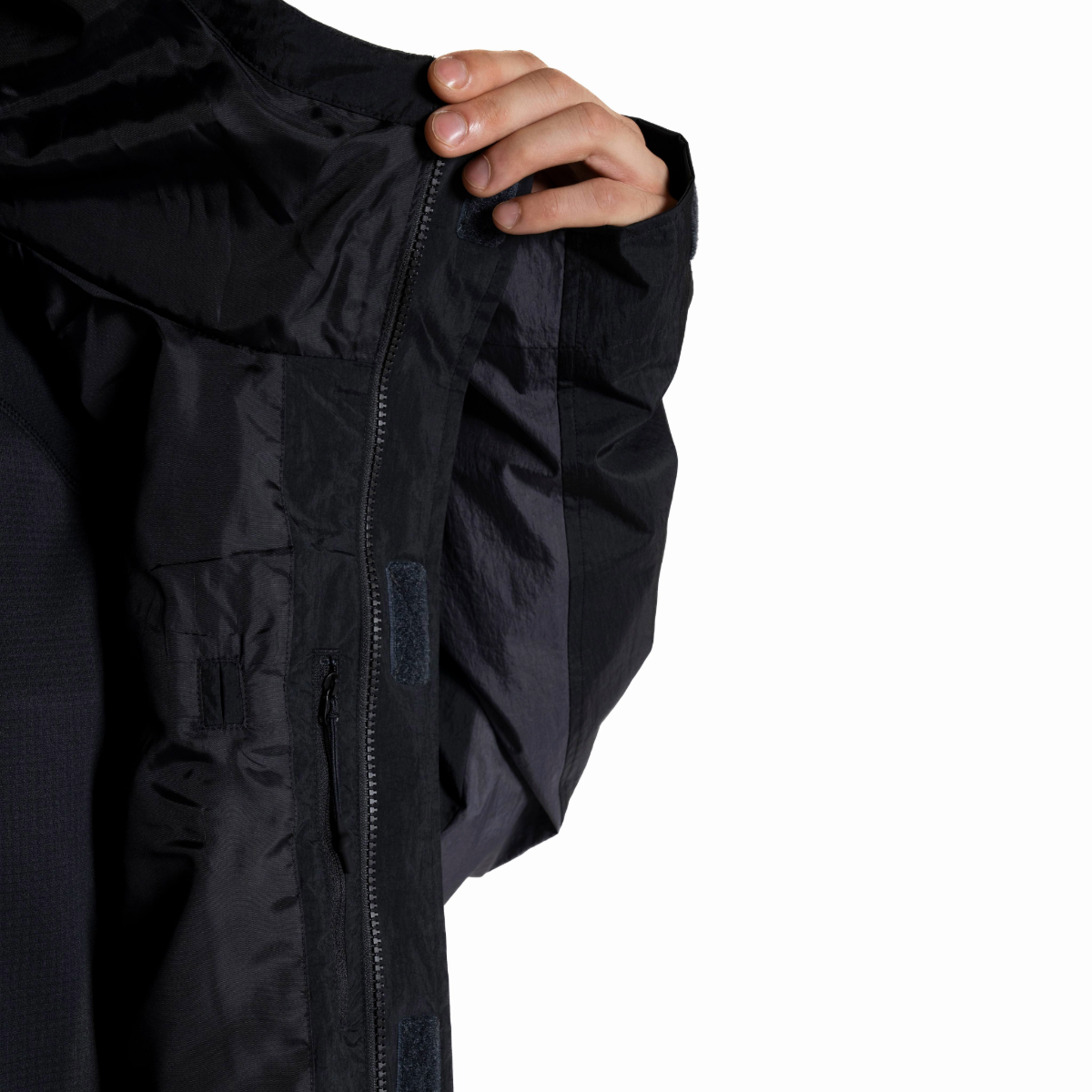 Armada (Sample) - Unisex Murph Windbreaker - Black/Anthracite