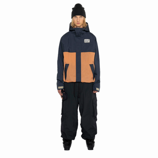 Armada (Sample) - Unisex Murph Windbreaker - Indigo/Sienna