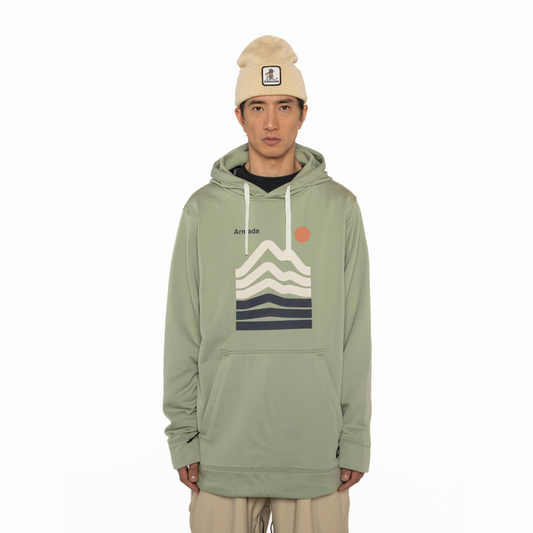 Armada (Sample) - Unisex Rollin Rideable Hoodie - Macha