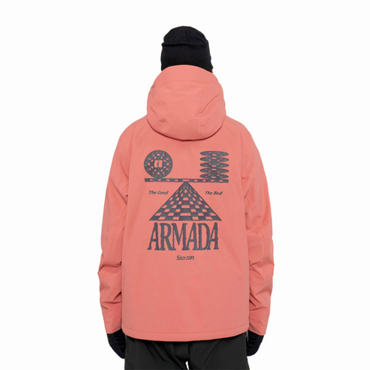 Armada (Sample) - Men's Reedy 2L Insulated Jacket - Faded Rose - Futureproof.life