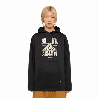 Armada - Unisex Rollin Rideable Hoodie - Black - Futureproof.life