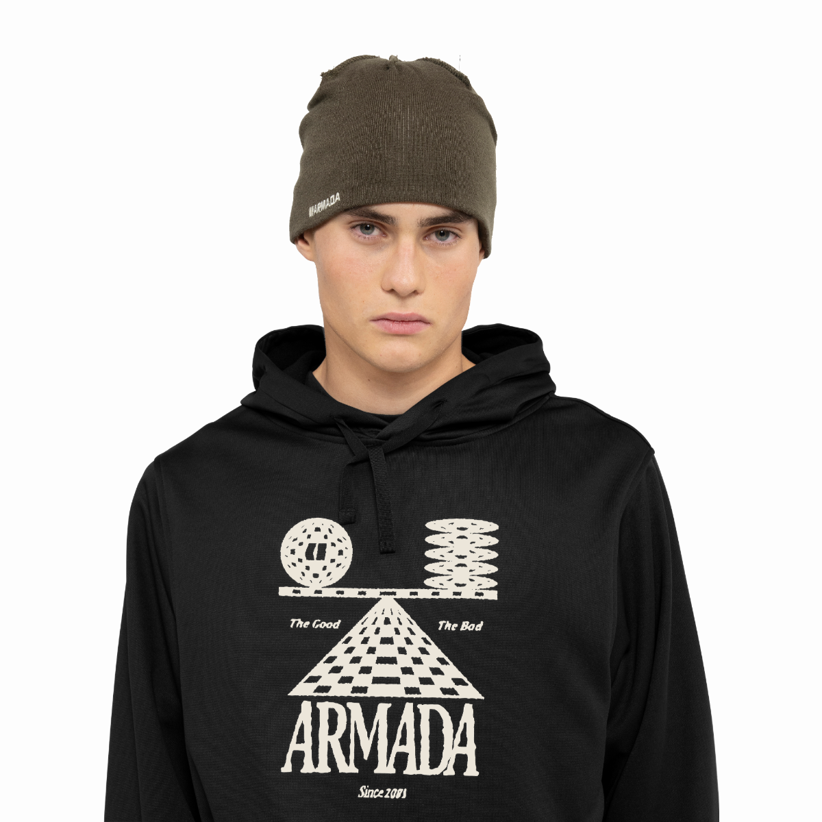 Armada - Unisex Rollin Rideable Hoodie - Black