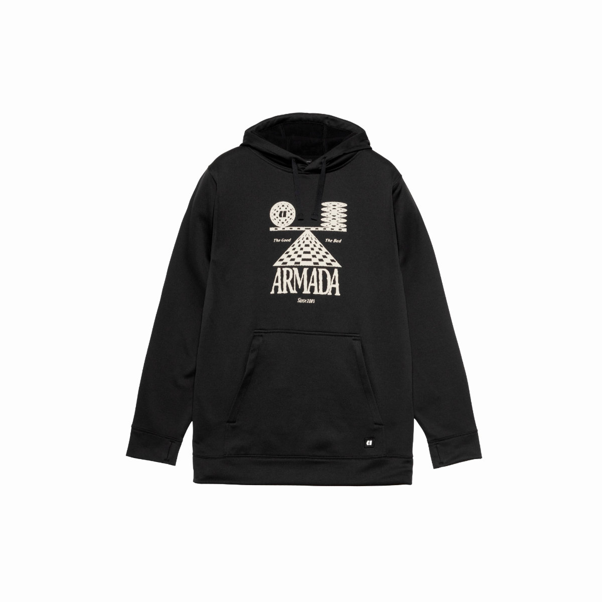 Armada - Unisex Rollin Rideable Hoodie - Black