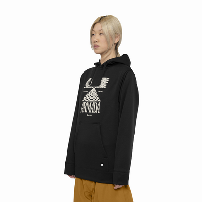 Armada - Unisex Rollin Rideable Hoodie - Black - Futureproof.life