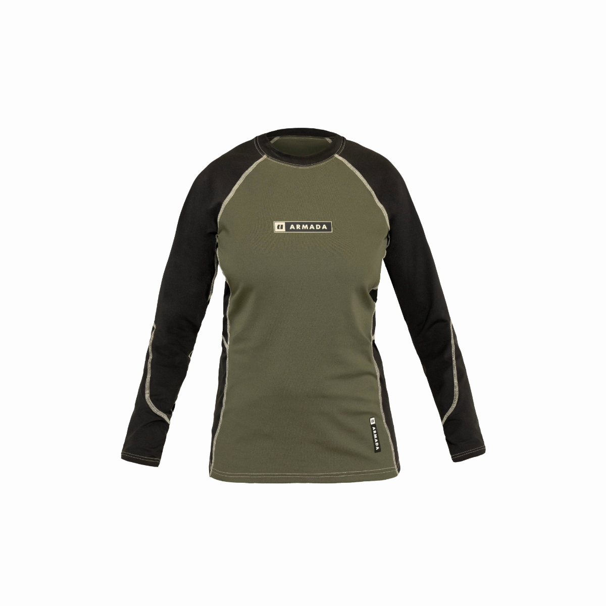 Armada (Sample) - Women's Haven Baselayer Top - Olive/Black