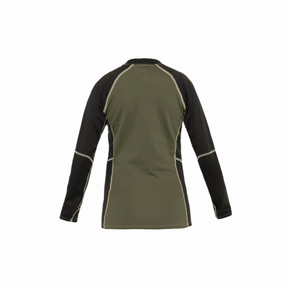 Armada (Sample) - Women's Haven Baselayer Top - Olive/Black