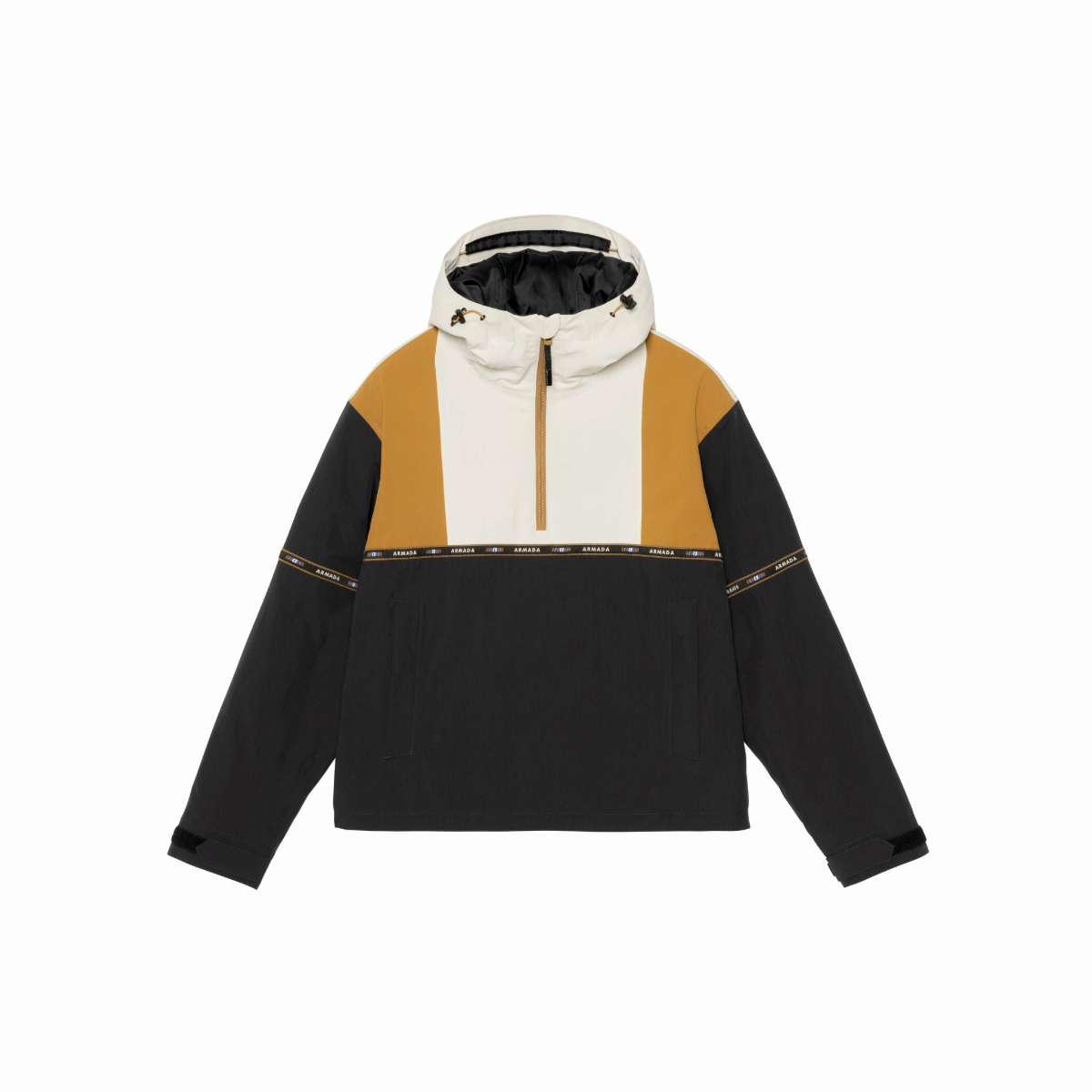 Armada - Women's Madaket 2L Insulated Anorak - Golden Brown/Black/Cream