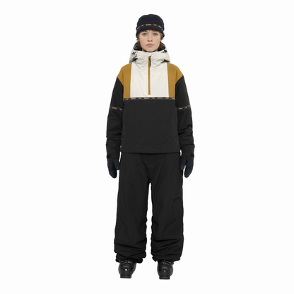 Armada - Women's Madaket 2L Insulated Anorak - Golden Brown/Black/Cream - Futureproof.life