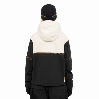Armada - Women's Madaket 2L Insulated Anorak - Golden Brown/Black/Cream - Futureproof.life