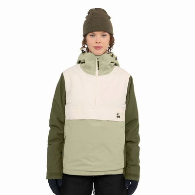 Armada (Sample) - Women's Rosalie 2L Insulated Anorak - Macha/Olive/Cream