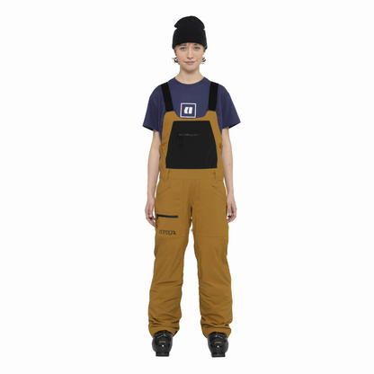 Armada - Women's Talyah 2L Cargo Bib - Golden Brown/Black - Futureproof.life