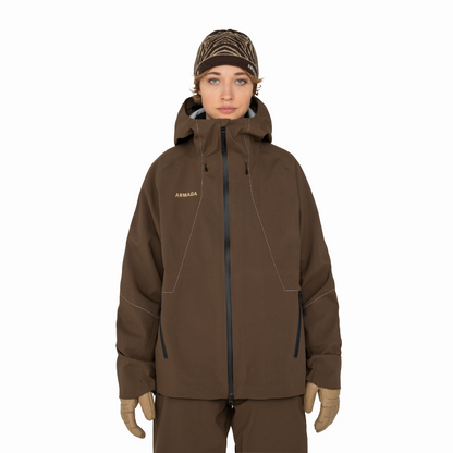 Armada (Sample) - Unisex Chromatic 3L Jacket - Grizzly