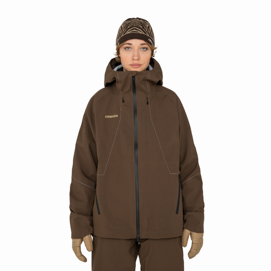 Armada (Sample) - Unisex Chromatic 3L Jacket - Grizzly