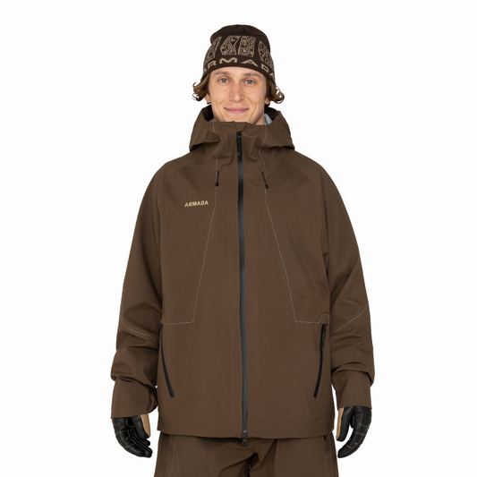 Armada (Sample) - Unisex Chromatic 3L Jacket - Grizzly