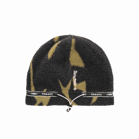 Armada (Sample) - Unisex Cord Lock Fleece Beanie - Iceberg Lettuce