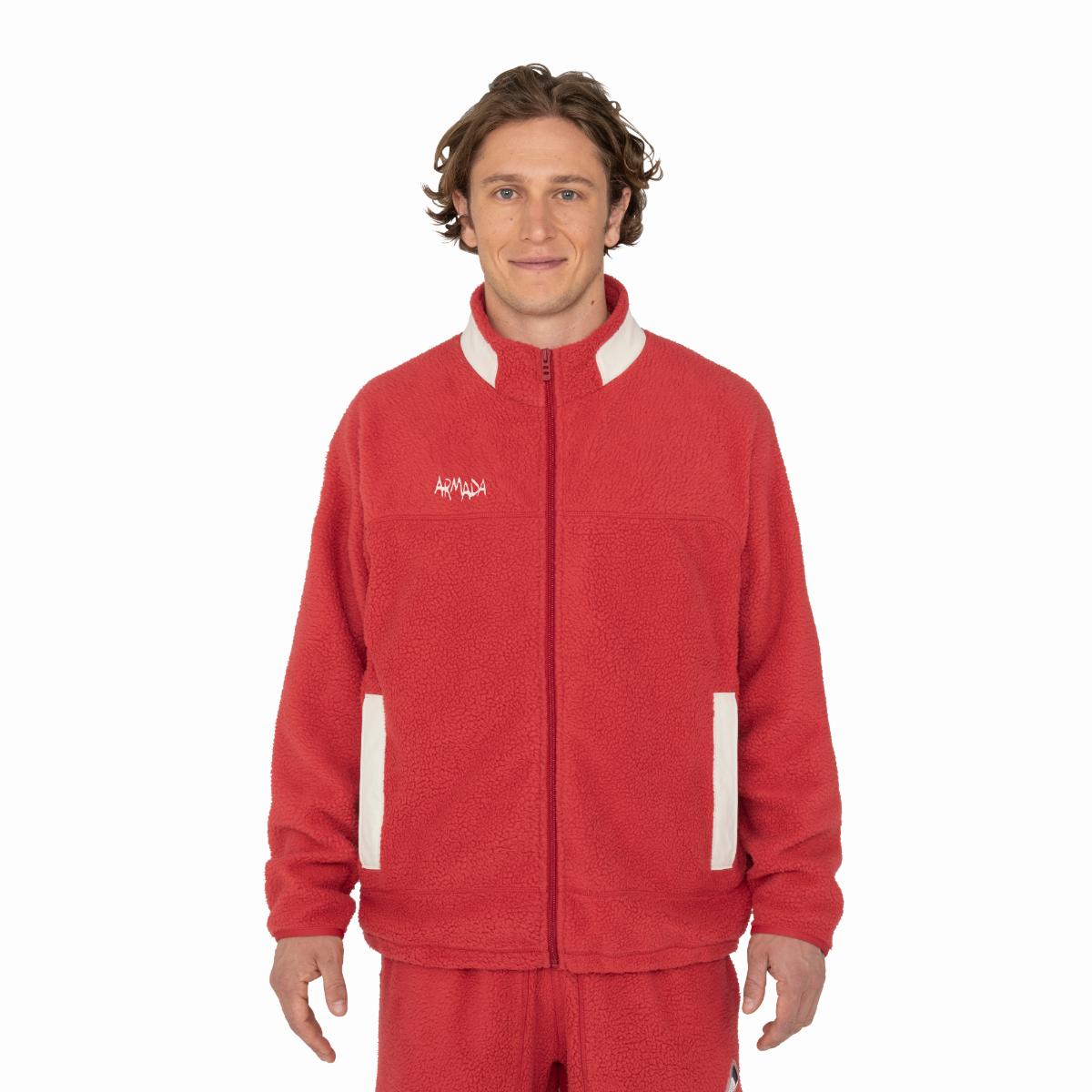 Armada (Sample) - Unisex Klatch Fleece Jacket - Chile Ristra