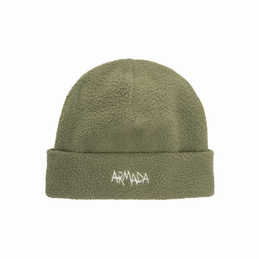 Armada (Sample) - Unisex McCole Hi-Pile Fleece Beanie - Swamp