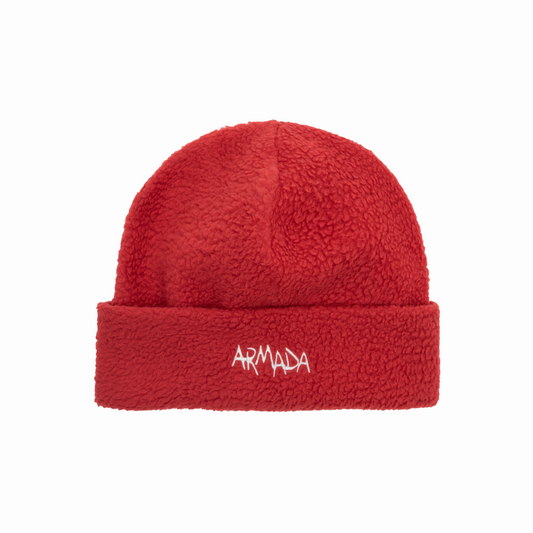 Armada (Sample) - Unisex McCole Hi-Pile Fleece Beanie - Chile Ristra