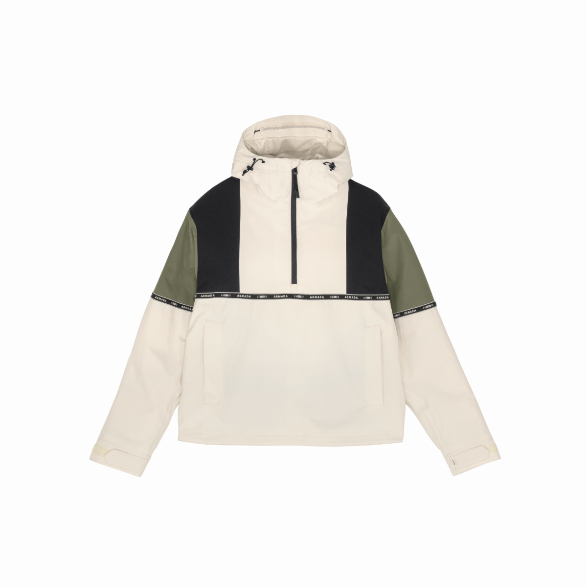 Armada (Sample) - Women's Madaket 2L Insulated Anorak - Bone Dust/Swamp