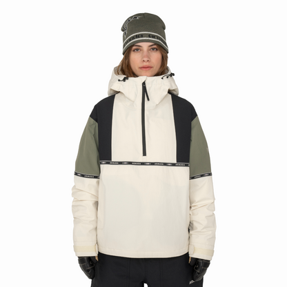 Armada (Sample) - Women's Madaket 2L Insulated Anorak - Bone Dust/Swamp