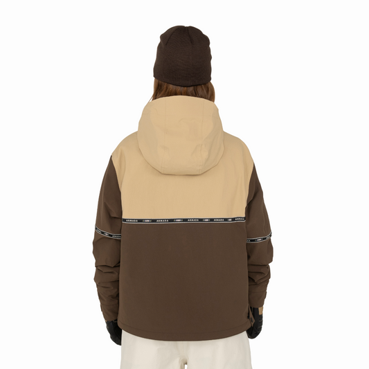 Armada (Sample) - Women's Madaket 2L Insulated Anorak - Grizzly/Incense